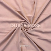 Plain Georgette - Dusty Rose #51